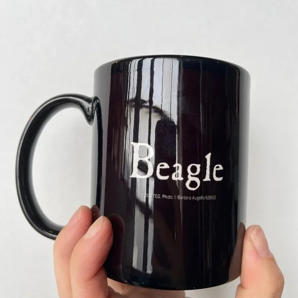 Cute Black Beagle Mug with Beagle - Picture 4 of 7